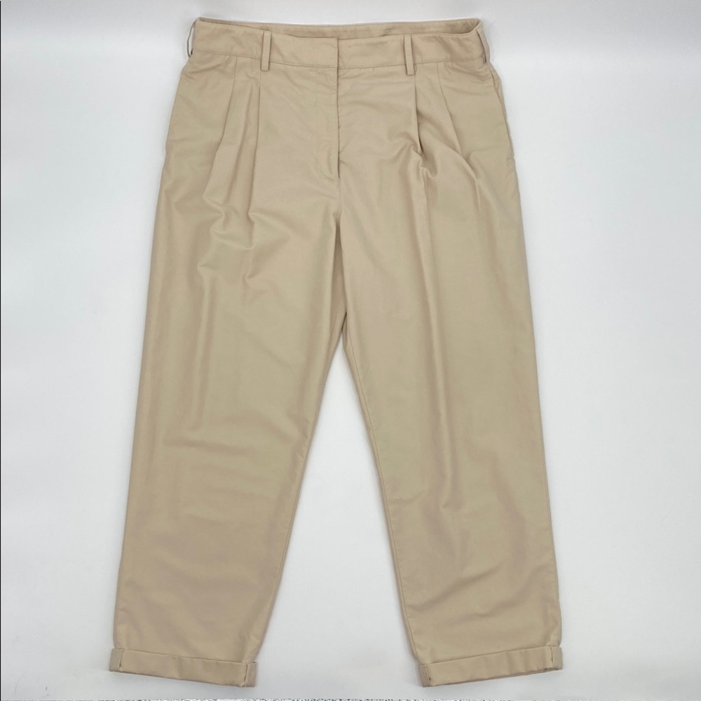 TWP Size Womens 12 Tan Office Ankle Pants